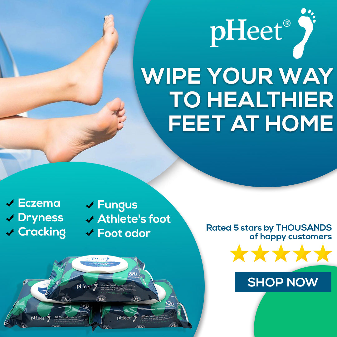 Eliminate Eczema Athlete's Foot, Fungus, Dryness, Cracking, Fungus, Odor and more today!